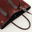 HERMES Garden File PM Tote Bag Canvas 2way Brown Auth 168940SAV-6