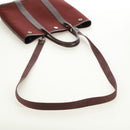 HERMES Garden File PM Tote Bag Canvas 2way Brown Auth 168940SAV-9