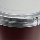HERMES Box Small Box Storage Box metal Bordeaux Auth 168946M-17