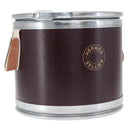 HERMES Box Small Box Storage Box metal Bordeaux Auth 168947M-1