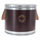 HERMES Box Small Box Storage Box metal Bordeaux Auth 168947M-13