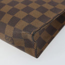LOUIS VUITTON Damier Ebene Poche Toilette 26 Pouch N47543 LV Auth 168948-15