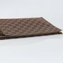 LOUIS VUITTON Damier Ebene Poche Toilette 26 Pouch N47543 LV Auth 168948-5