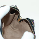 LOUIS VUITTON Monogram Multicolor Trousse Wapity Etui Zwart M58034 Auth 168949V-18