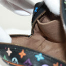 LOUIS VUITTON Monogram Multicolor Trousse Wapity Etui Zwart M58034 Auth 168949V-19
