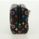 LOUIS VUITTON Monogram Multicolor Trousse Wapity Etui Zwart M58034 Auth 168949V-3