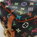 LOUIS VUITTON Monogram Multicolor Trousse Wapity Etui Zwart M58034 Auth 168949V-8