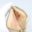 LOUIS VUITTON Monogram Multicolor Pochette Cles Purse White M92655 Auth 168950-18
