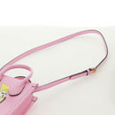 GUCCI Hand Bag Leather 2way Pink Gold 671623 Auth 168965M-16