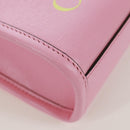 GUCCI Hand Bag Leather 2way Pink Gold 671623 Auth 168965M-17