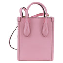 GUCCI Hand Bag Leather 2way Pink Gold 671623 Auth 168965M-2
