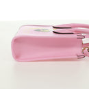 GUCCI Hand Bag Leather 2way Pink Gold 671623 Auth 168965M-5