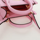 GUCCI Hand Bag Leather 2way Pink Gold 671623 Auth 168965M-8