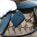 GUCCI GG Canvas Waist Bag Outlet Beige Silver 28566 Auth 168966A-19