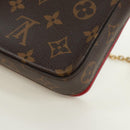 LOUIS VUITTON Monogram Vivienne Pochette Felice Bag M80859 LV Auth 168982SAM-16