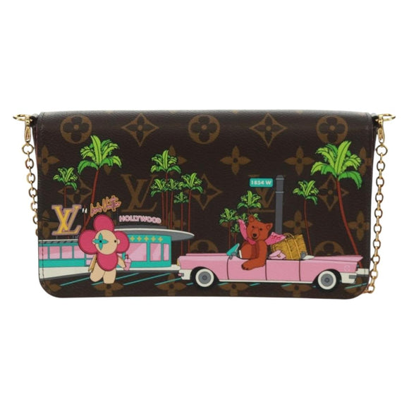 LOUIS VUITTON Monogram Vivienne Pochette Felice Bag M80859 LV Auth 168982SAM