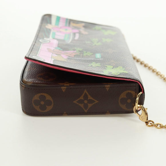 LOUIS VUITTON Monogram Vivienne Pochette Felice Bag M80859 LV Auth 168982SAM