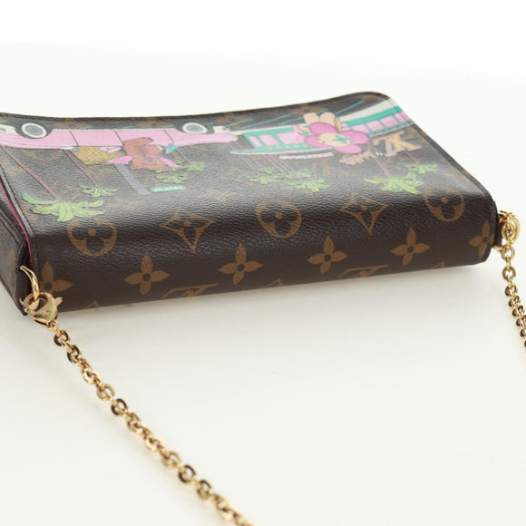 LOUIS VUITTON Monogram Vivienne Pochette Felice Bag M80859 LV Auth 168982SAM