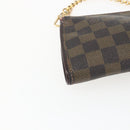 LOUIS VUITTON Damier Ebene Sophie 2-weg schoudertas N51135 LV Auth 168983-14