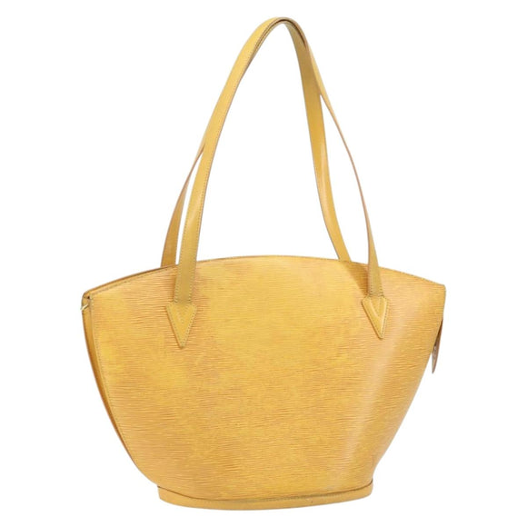 LOUIS VUITTON Epi Saint Jacques Shopping Shoulder Bag Yellow M52269 Auth 168985