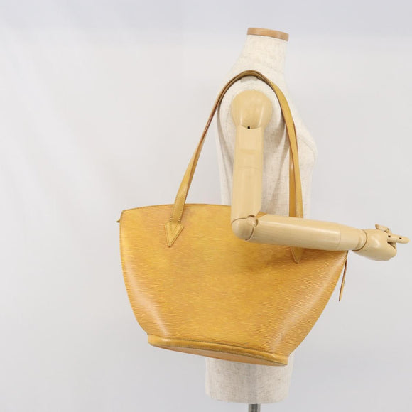 LOUIS VUITTON Epi Saint Jacques Shopping Shoulder Bag Yellow M52269 Auth 168985