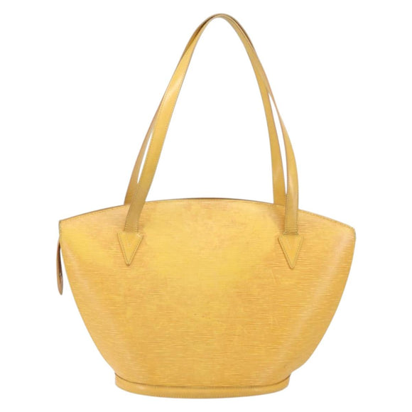 LOUIS VUITTON Epi Saint Jacques Shopping Shoulder Bag Yellow M52269 Auth 168985
