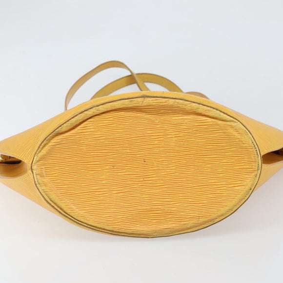 LOUIS VUITTON Epi Saint Jacques Shopping Shoulder Bag Yellow M52269 Auth 168985