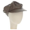 LOUIS VUITTON Cap Leather Beige LV Auth 168997M-1
