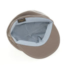 LOUIS VUITTON Cap Leather Beige LV Auth 168997M-7