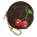 LOUIS VUITTON Monogram Cherry Porte Monnaie Ron Coin Purse M95043 Auth 169000V-1