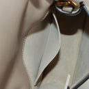 Chloe Nile Hand Bag Leather 2way Beige Gold Auth 169017V-24