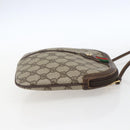 GUCCI GG Supreme Web Sherry Line Bag PVC Beige Gold 904 02 047 Auth 169025-5