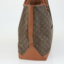 LOUIS VUITTON Monogram Sac Weekend GM Tote Bag M42420 LV Auth 169030-3