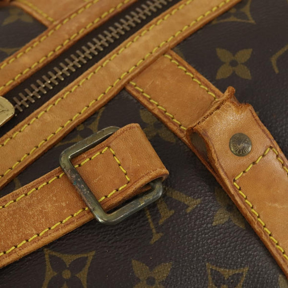 LOUIS VUITTON Monogram Sac Souple 45 Boston Bag M41624 LV Auth 169031