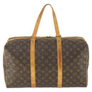 LOUIS VUITTON Monogram Sac Souple 45 Boston Bag M41624 LV Auth 169031-13