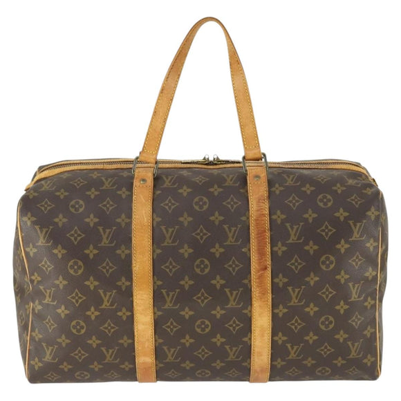 LOUIS VUITTON Monogram Sac Souple 45 Boston Bag M41624 LV Auth 169031