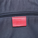 GUCCI GG Crystal Shoulder Bag Coated Canvas Navy Gold 181092 Auth 169036-19