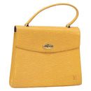 LOUIS VUITTON Epi Malesherbes Hand Bag Tassili Yellow Jonne M52379 Auth 169040-1