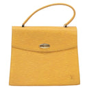LOUIS VUITTON Epi Malesherbes Hand Bag Tassili Yellow Jonne M52379 Auth 169040-2