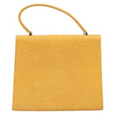 LOUIS VUITTON Epi Malesherbes Hand Bag Tassili Yellow Jonne M52379 Auth 169040-3