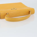 LOUIS VUITTON Epi Malesherbes Hand Bag Tassili Yellow Jonne M52379 Auth 169040-7
