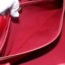 LOUIS VUITTON Monogram Vernis Wilshire PM Bag Rouge Favist M91644 LV Auth 169042-20