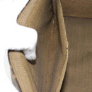 FENDI Zucca Canvas Vanity Hand Bag Black Brown Auth 169044-22