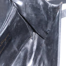 Salvatore Ferragamo Gancini Shoulder Bag Leather Gold Black Auth 169058-20