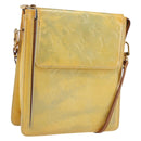 LOUIS VUITTON Monogram Vernis Motto Accessory Pouch Gris M91030 LV Auth 169060-1