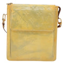 LOUIS VUITTON Monogram Vernis Motto Accessory Pouch Gris M91030 LV Auth 169060-13