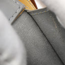 LOUIS VUITTON Monogram Vernis Motto Accessory Pouch Gris M91030 LV Auth 169060-12