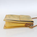 LOUIS VUITTON Monogram Vernis Motto Accessory Pouch Gris M91030 LV Auth 169060-4