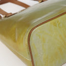 LOUIS VUITTON Monogram Vernis Houston Hand Bag Gris M91053 LV Auth 169064-14