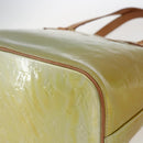 LOUIS VUITTON Monogram Vernis Houston Hand Bag Gris M91053 LV Auth 169064-15